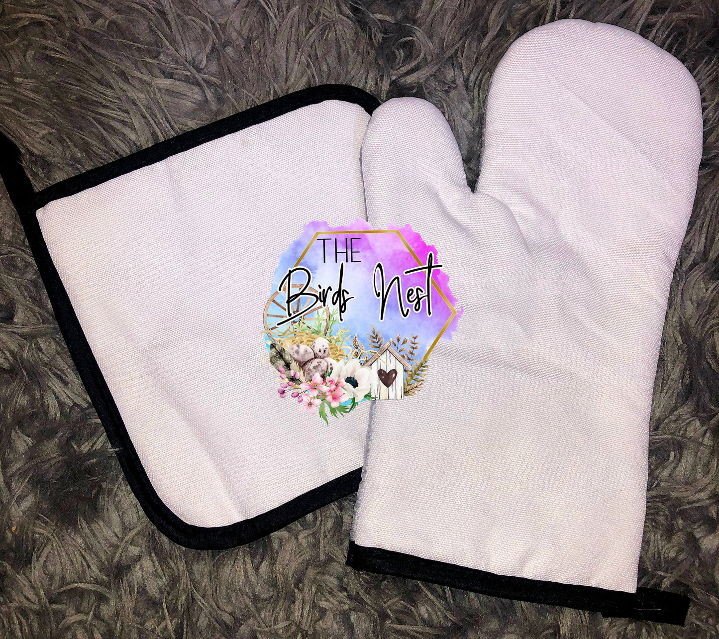 Oven mitt set